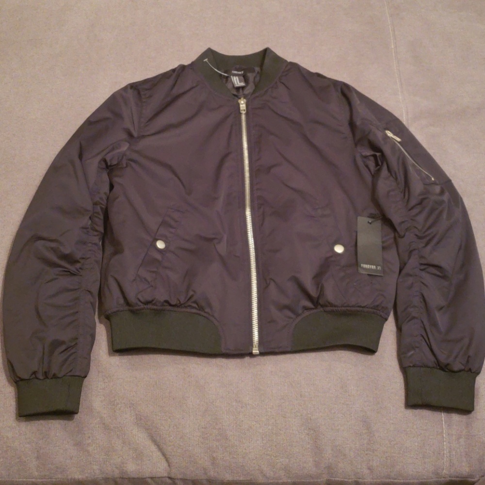 Motto/bomber Jacket-Never worn